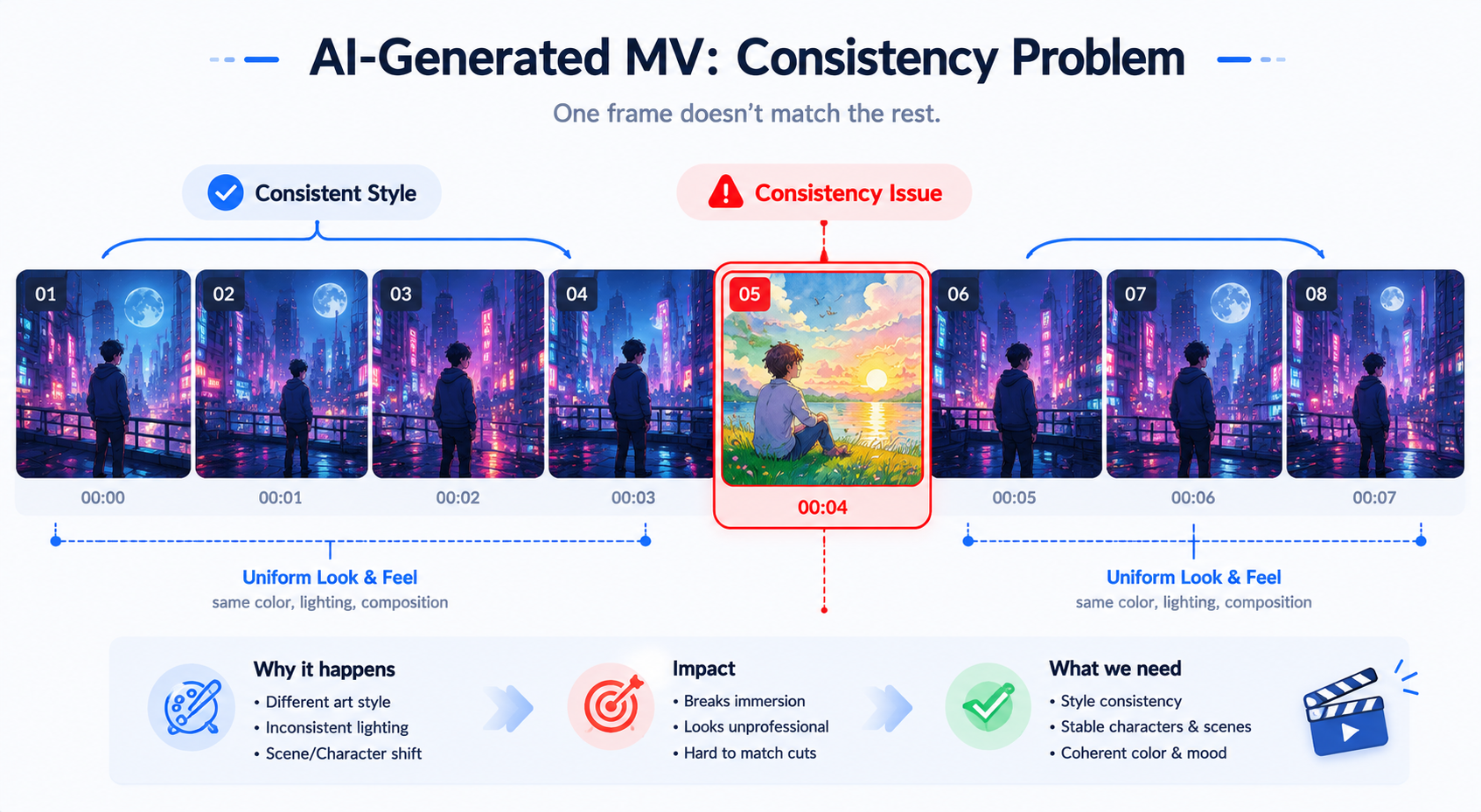The hardest AI video problem is consistency